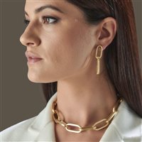 Orecchini Aquaforte Donna Ovali Chic in Argento H4180246 - H4180246